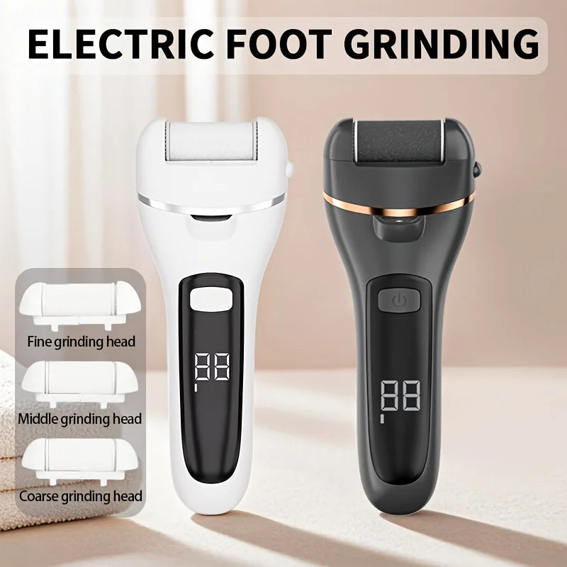 Usb-Powered Electric Foot Grinder Kit Portable Rechargeable Pedicure Tools Home Foot Care Device